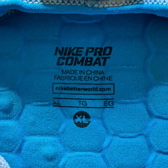 NIKE PRO COMBAT football padded shorts men’s XL - Picture 5 of 10